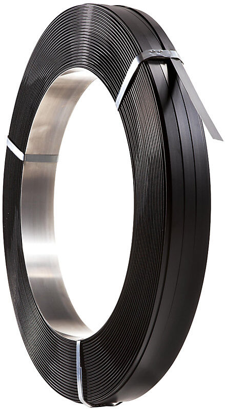 Stahlband Packenwicklung, für Bandabroller, Bandbreite 16 mm, lackiert ratioform