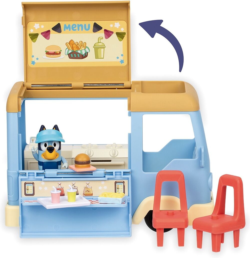 Bluey Set de Juego Camión de Comida Transformable Moose.