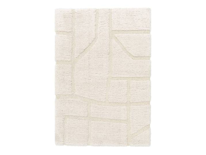Tapis épais ultra doux blanc 120 x 170 cm