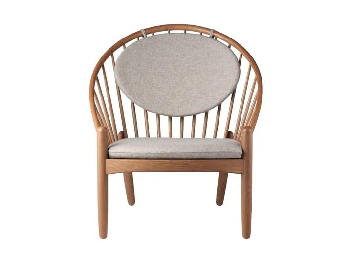 FDB Møbler J166 Jørna Stuhl Smoked oak-light grey