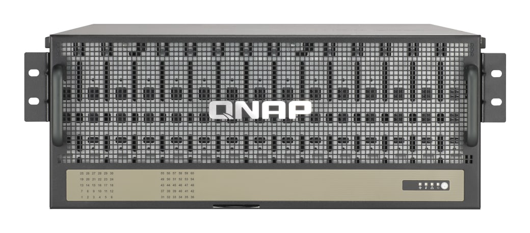 QNAP TL-R6020SEP-RP Speicherlaufwerksgehäuse HDD-Gehäuse Schwarz, Grau 3.5"