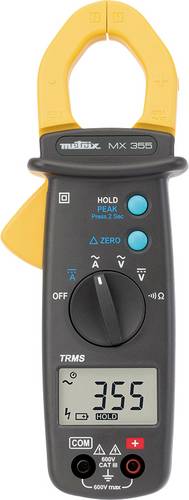 Metrix MX 355 Stromzange digital CAT III 600V Anzeige (Counts): 6000