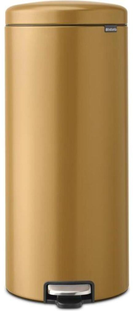 Brabantia NewIcon Afvalemmer, 30 liter, Warm goud