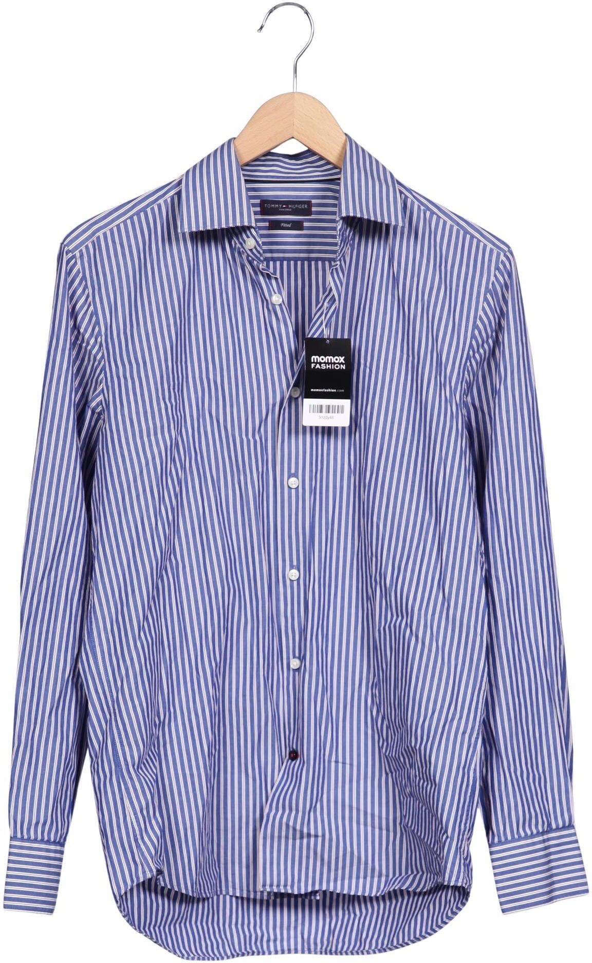Tommy Hilfiger Tailored Herren Hemd, Mehrfarbig, Gr. 40, Baumwolle - Second Hand