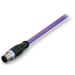 WAGO 756-1403/060-020 Sensor-/Aktor-Datensteckverbinder, konfektioniert M12 Stecker, gerade 2.00 m Polzahl Sensoren: 5 1 St.