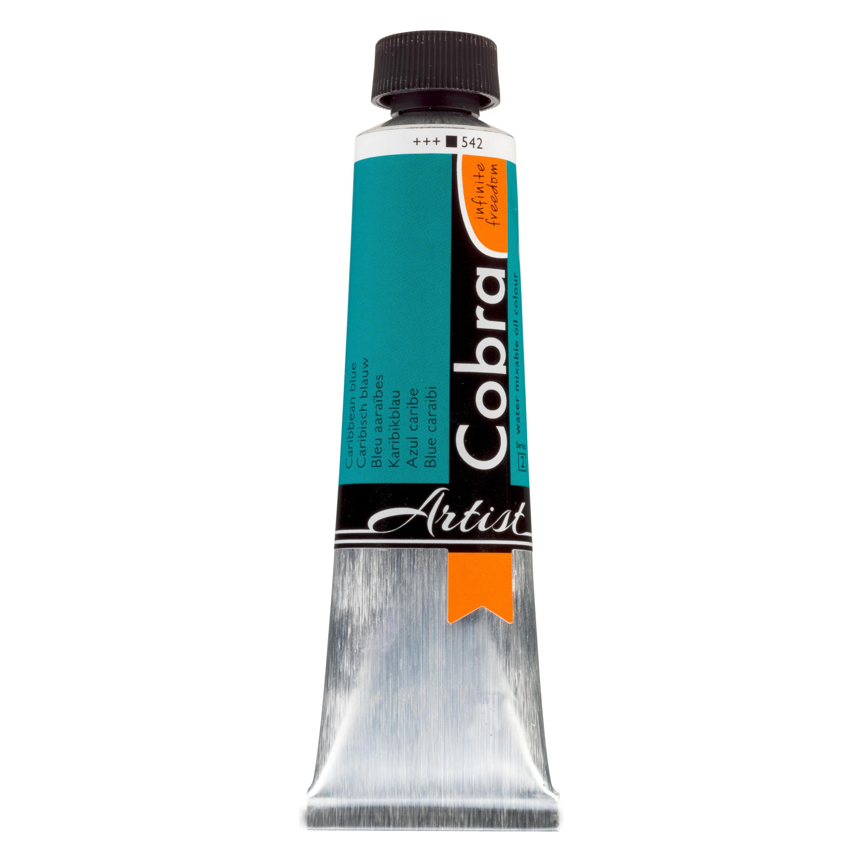 Cobra Artist Ölfarbe Tube 40 ml Karibikblau 542 (40 ml) (ROY-21055420)
