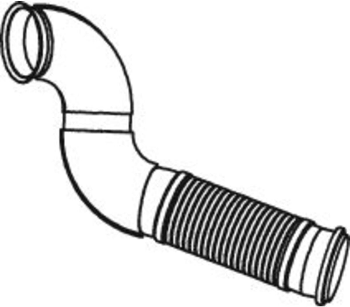 Abgasrohr DINEX 82252