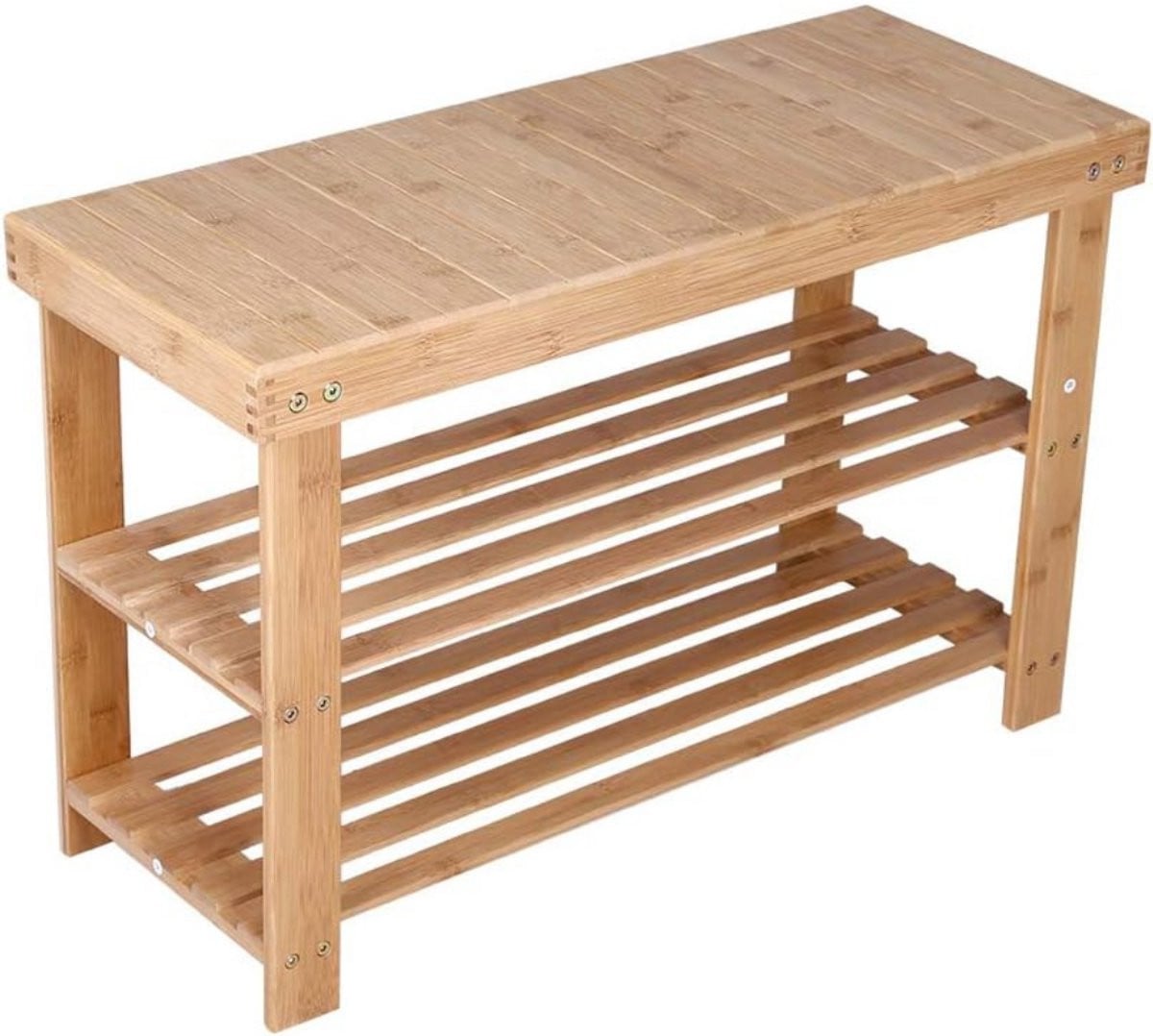 CRLYN Schoenenbank - Schoenenkast - Bruin