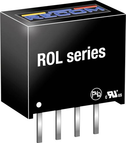 RECOM ROL-0505S DC/DC-Wandler, Print 100mA 0.5W Anzahl Ausgänge: 1 x Inhalt 1St.