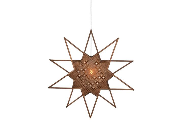 Globen Lighting Etoile de l avent Karin Ø70 cm Marron'