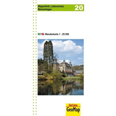 Wipperfürth, Lüdenscheid, Meinerzhagen, topographische Wanderkarte NRW, Sonstige von Geobasisdaten: Land NRW, GeoMap, 978-3-936184-59-4