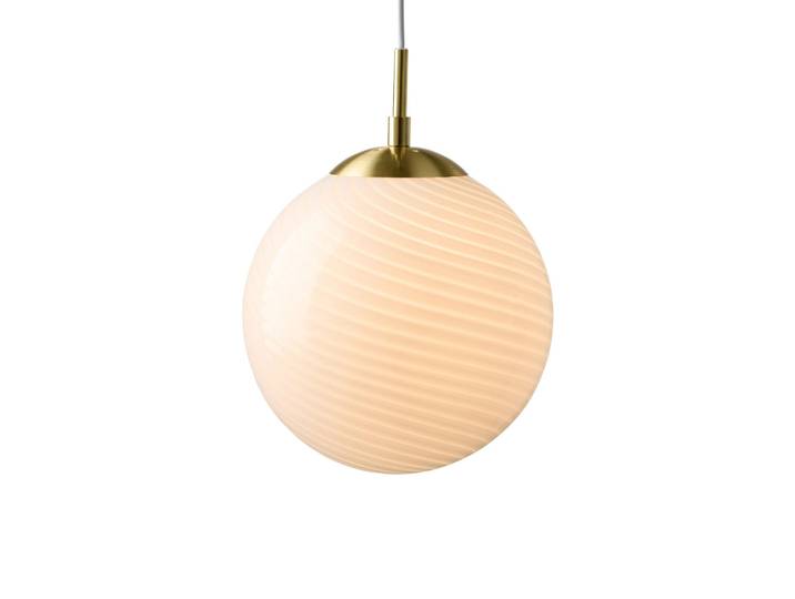 Suspension CANDY BALL, opale/laiton vieilli, Ø 20 cm - Halo Design - Salon / séjour - Verre - À ampoule unique