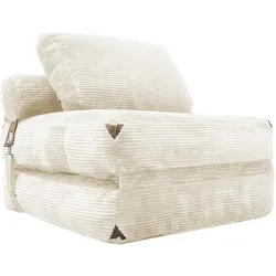 HTI-Living, Sessel, Klappsessel Aruna mit Schlaffunktion in Weiss