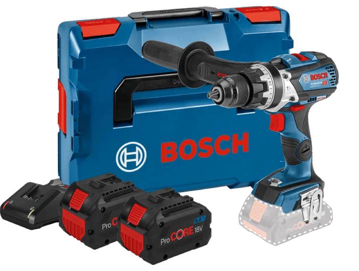 Bosch Professional GSR 18V-110 C 8,0 Ah ProCORE Accu (2x) Starterspakket