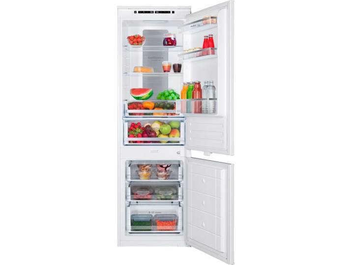 Amica Einbaukühlgefrierkombination EKGCX 387 960, 177,1 cm hoch, 56 cm breit, NoFrost‑Kühlkombi mit schneller Kühlung und klarer LED‑Sicht