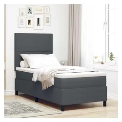 vidaXL, Boxspringbett, Corbelano (Hohes kopfteil) (90 x 200 cm)