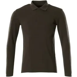 Polo Langarm-Shirt "20483" Crossover - S - dunkelanthrazit