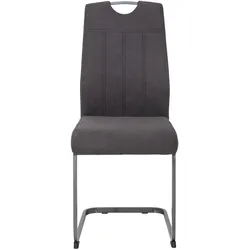 Freischwinger 4er Set (LBH 43x58x98 cm) - Bezug: Stoff - LBH 43x58x98 cm