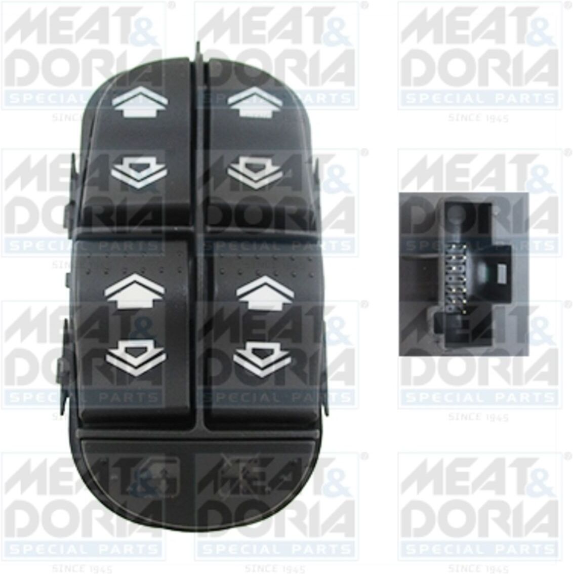 Interrupteur bouton de lève-vitre Meat & Doria 26039