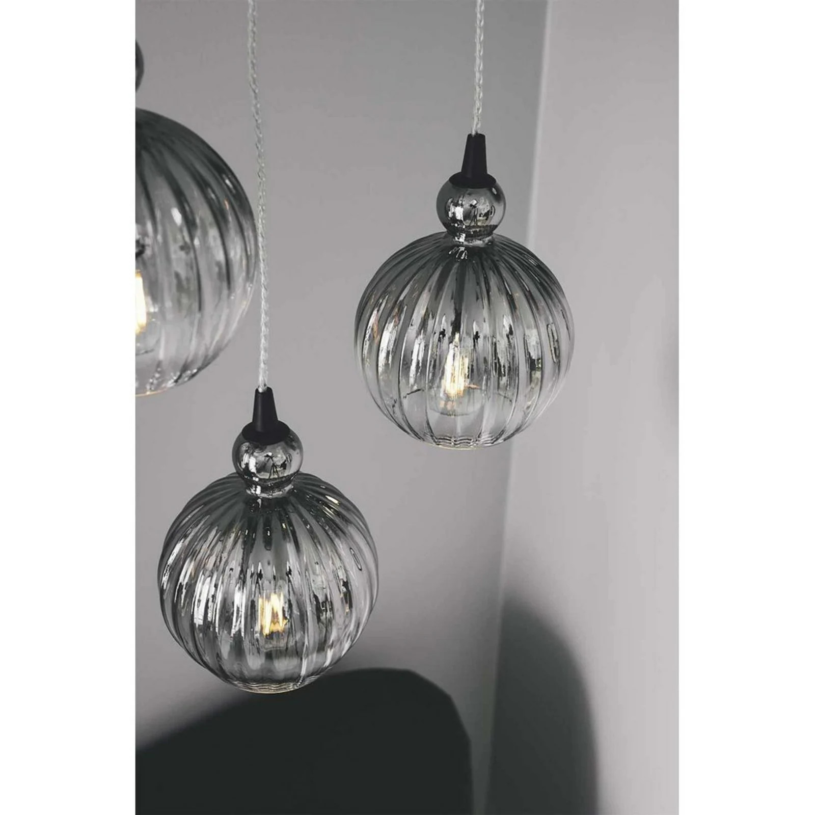 Halo Design Ball Ball Hanglamp Smoke - Glas - Ø15 cm