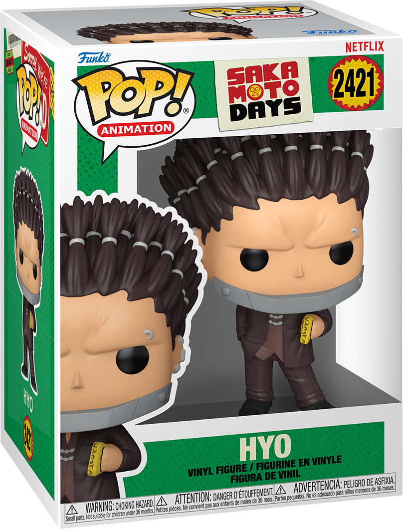 Funko Pop! Animation Sakamoto Days Hyo Vinyl Figure #2421 - Official Funko Licensed Anime Collectible