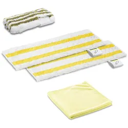 KÄRCHER Starter Wischbezüge-Set für Dampfreiniger