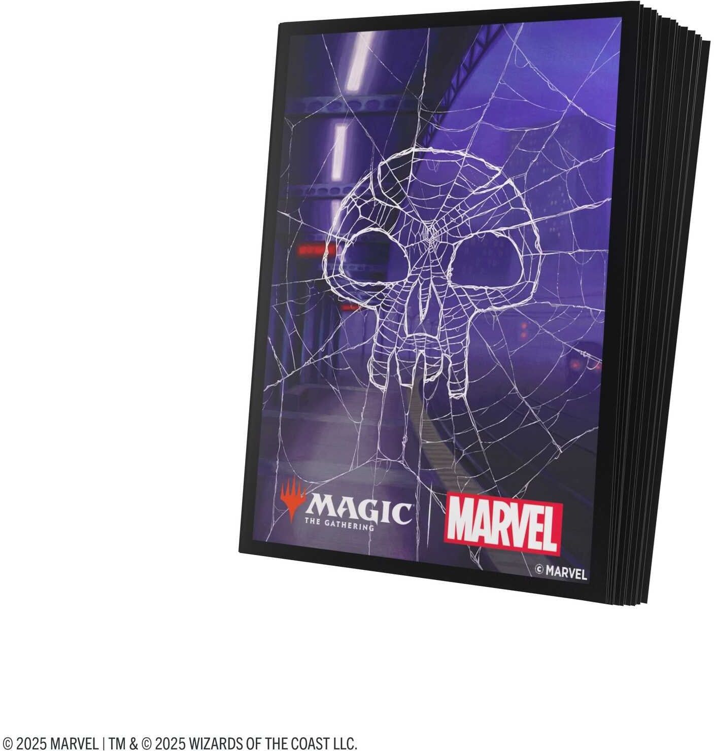 Gamegenic Magic: The Gathering Marvel's Spider-Man Premium Art Sleeves – Spider-Man Swamp for Card Games, 105 Sleeves