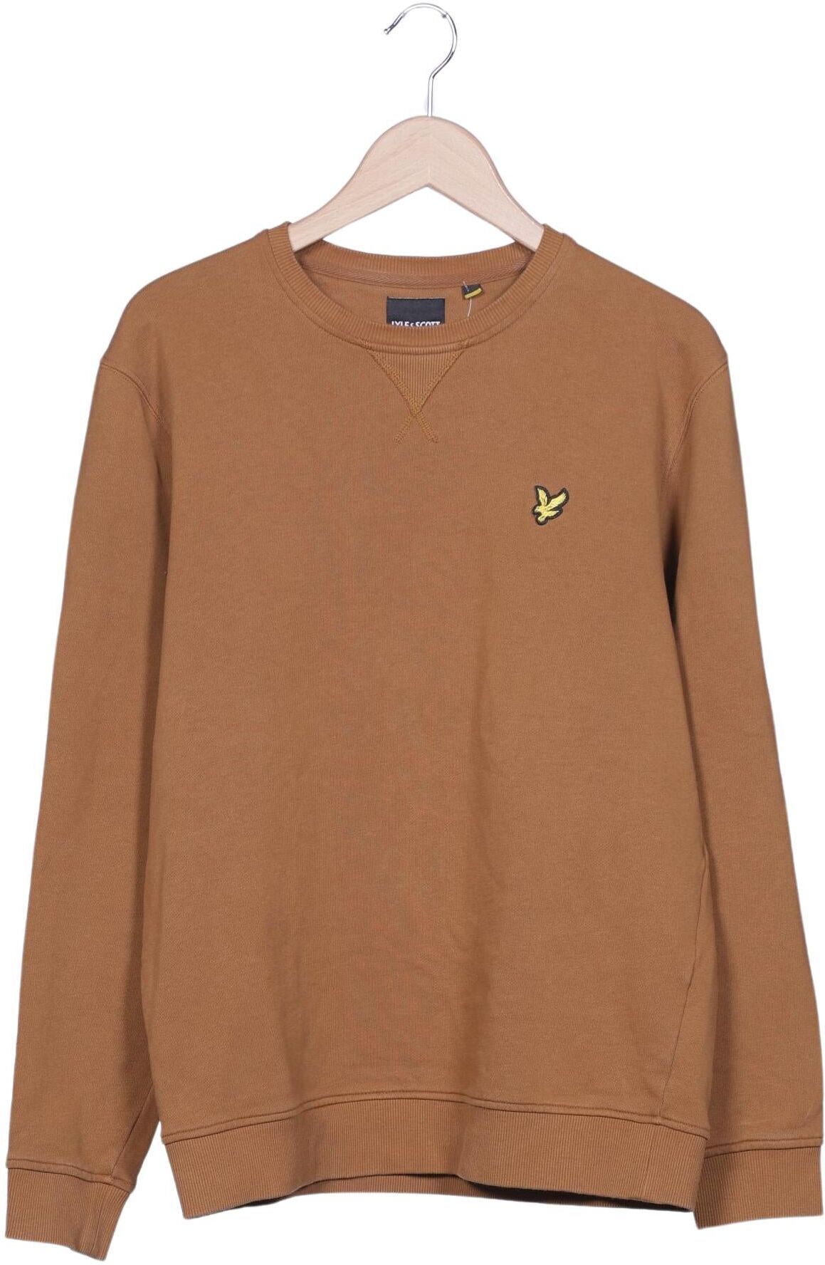 Lyle & Scott Herren Sweater, Braun, Gr. M, Baumwolle - Second Hand
