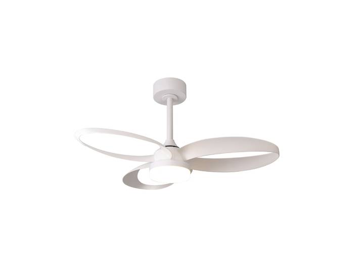 Infinity LED-Deckenventilator, weiß DC leise CCT - Mantra Mantra Iluminación - Wohnzimmer - Modern - Kunststoff