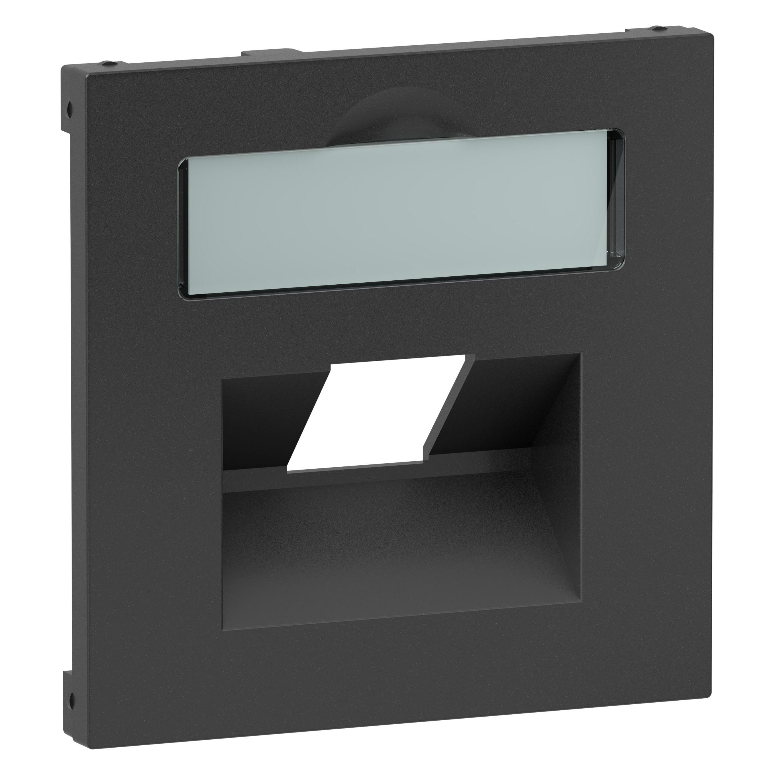 Legrand SEANO Abdeckung 1x RJ45 für Datendosen von Metz, Telegärtner und Rutenbeck (765458)