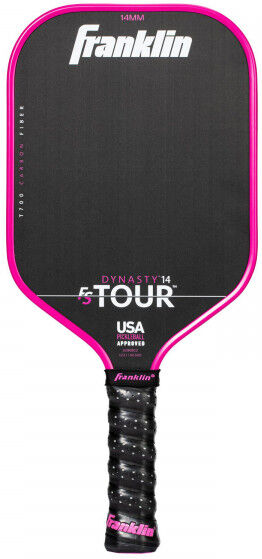 Franklin FS Tour Dynasty Pickleball Paddle Pink 14 mm