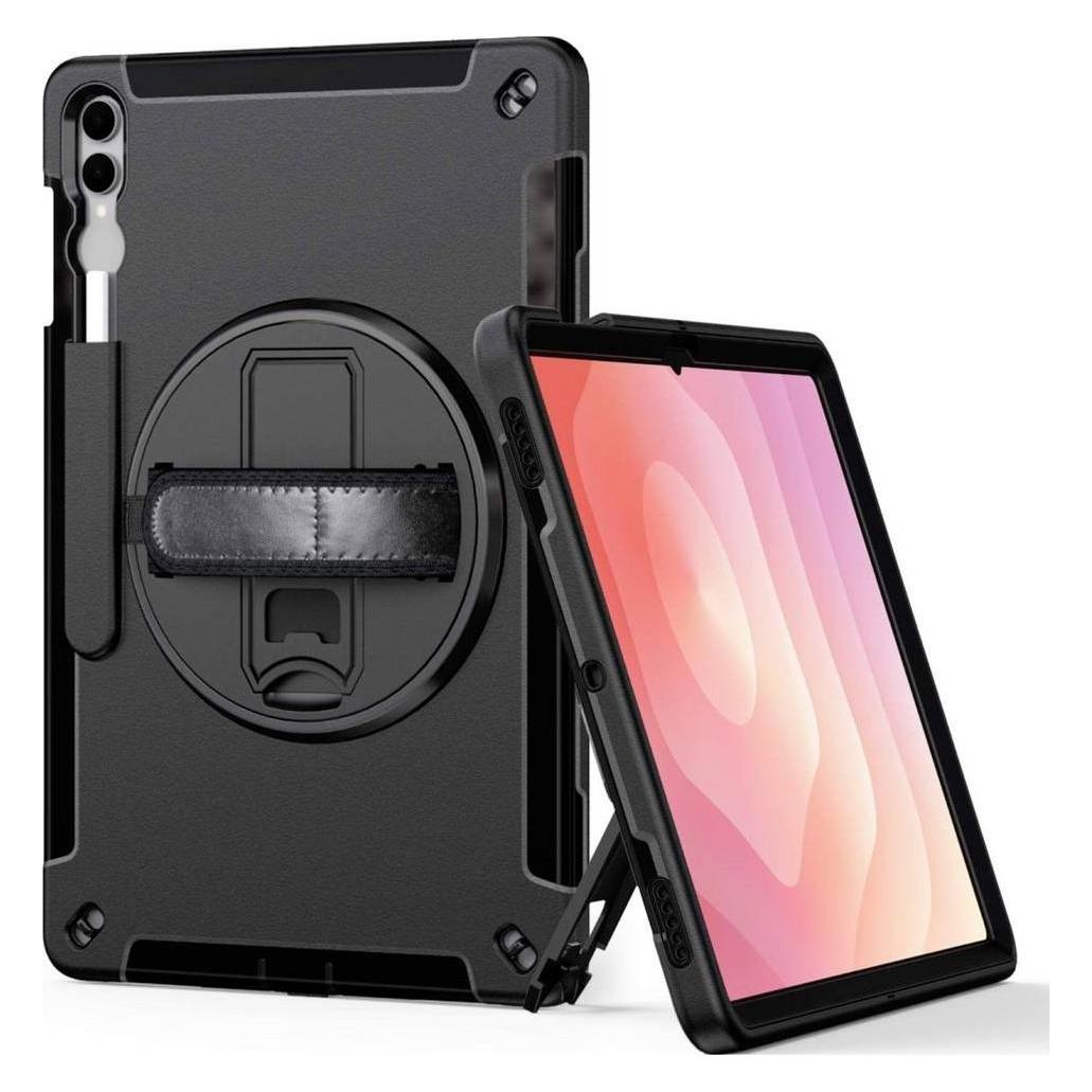 JT Berlin Rugged Kickstand & Handstrap Case| Samsung Galaxy Tab S11 Ultra| schwarz| bulk| (30021) (Samsung Galaxy Tab S11 Ultra) (30021)