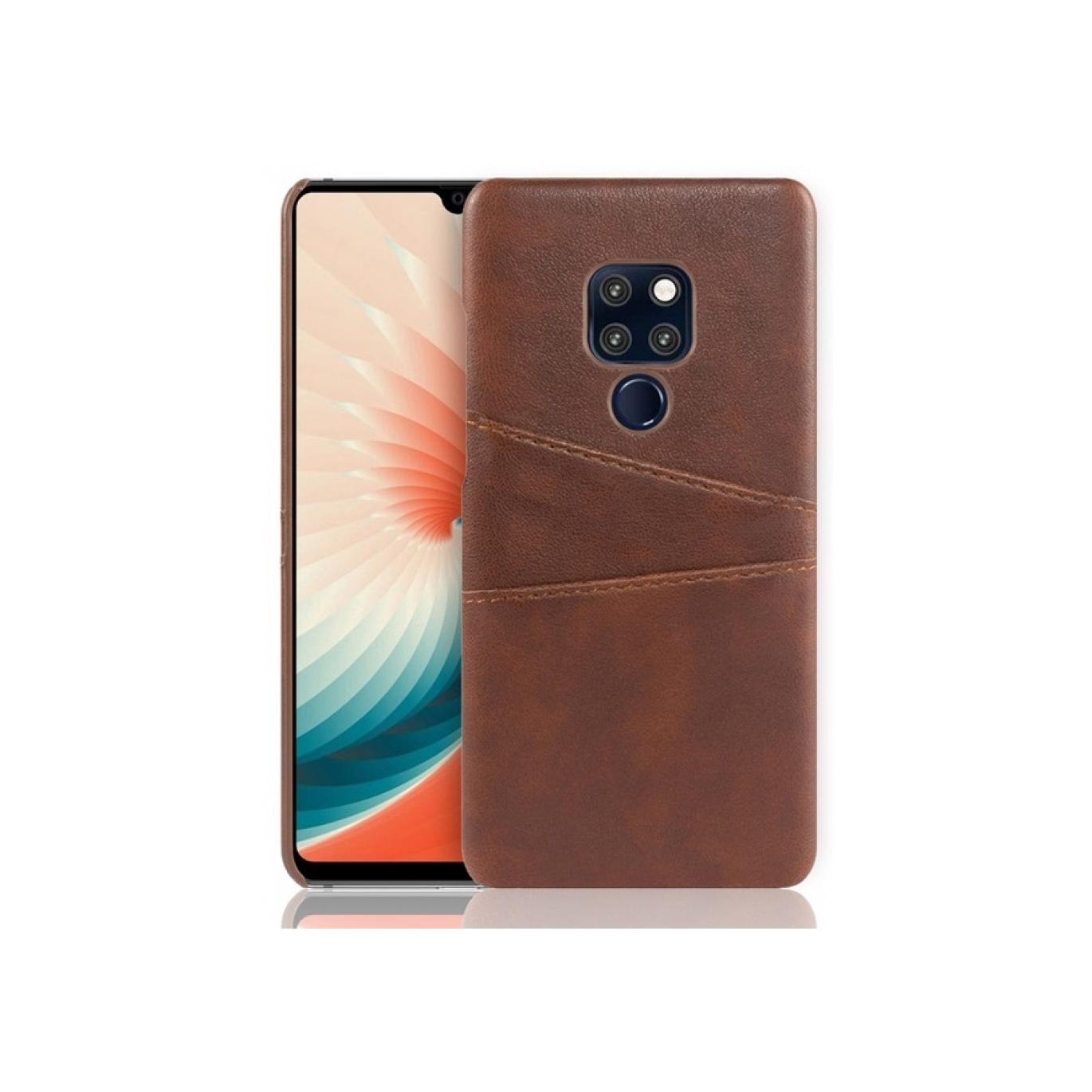 Screenguard Huawei Mate 20 CardCaddy Leder Backcase mit Kartenfächern (Huawei Mate 20) (00024825)