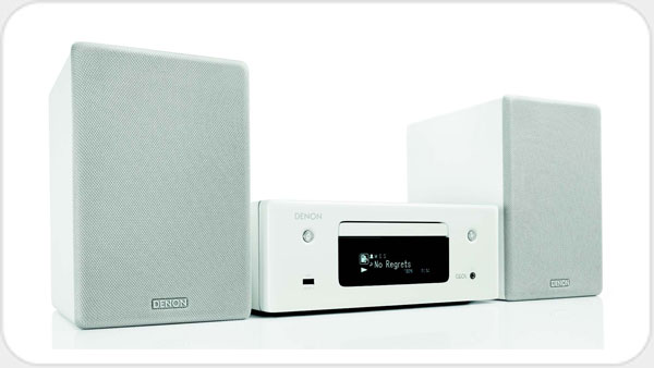 Denon CEOL N10 Netzwerk-Hifi-System mit Alexa und HEOS *grau* DE06659