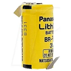BR 2/3A-Z - Lithium Batterie, 2/3 A, 1200 mAh, Z-Fahne, 1er-Pack