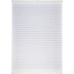 Plissee FREE weiß 110x130cm (BH 110x130 cm) - weiß - BH 110x130 cm