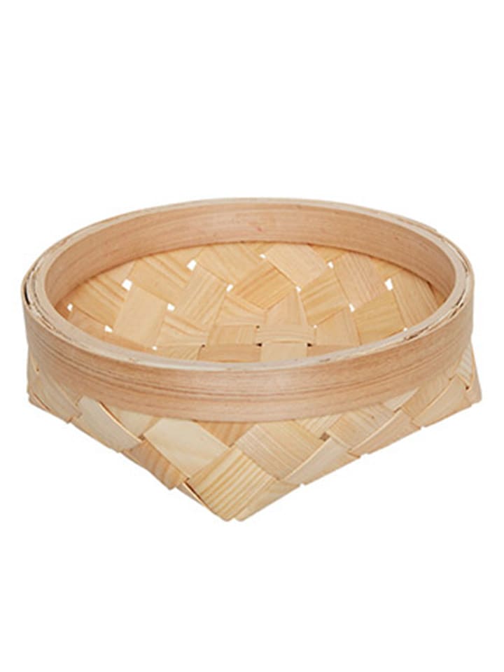 OYOY living design Brotkorb "Sporta" in Natur - (L)22 x (B)22 x (H)7 cm - onesize