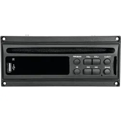 Omnitronic MOM-10BT4 CD-Player mit USB & SD, DJ Wiedergabegerät, Schwarz