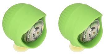Inspire Daily Merch LED Shoe Lights Charms With Lighting Modes For Night Walks, Rides & Dog Walks green