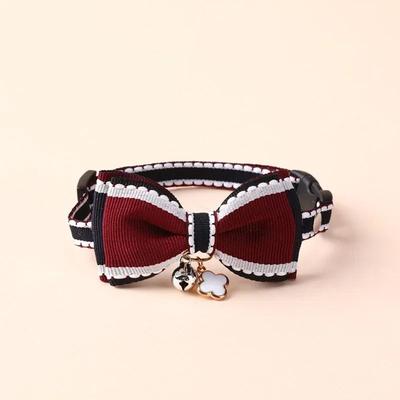 Bespoke Padded Leather ID Collar & Leash Set red