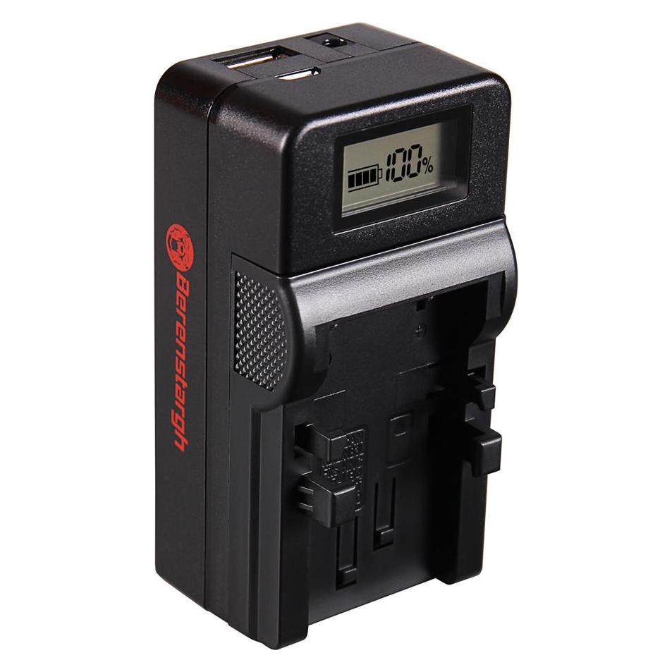 Berenstargh Synchron USB Ladegerät f. Canon NB-1LH NP-600 Digital ELPH ELPH NB-1LH NP-600 Digital (Kamera Akku Ladegerät) (61064468)
