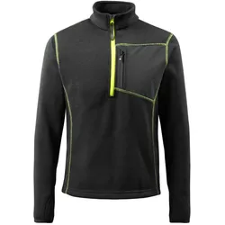 MASCOT Reims Strickpullover mit kurzem Reißverschluss HARDWEAR Schwarz L - 50149-951-09-L - Schwarz