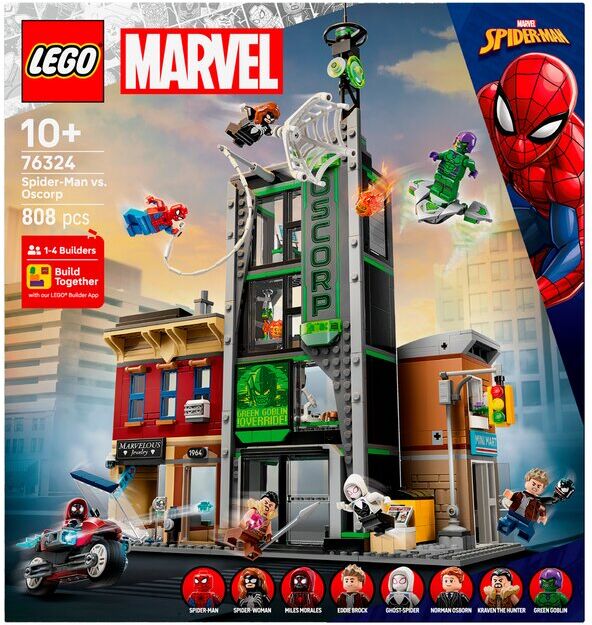 Lego SPIDER-MAN VS OSCORP 76324