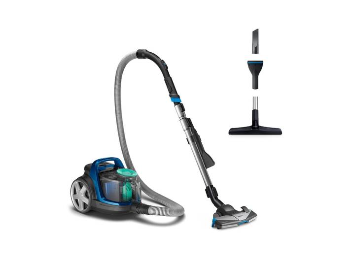 PHILIPS Bodenstaubsauger PowerPro Active FC9552/19 , blau, Bodenstaubsauger, Bodenstaubsauger