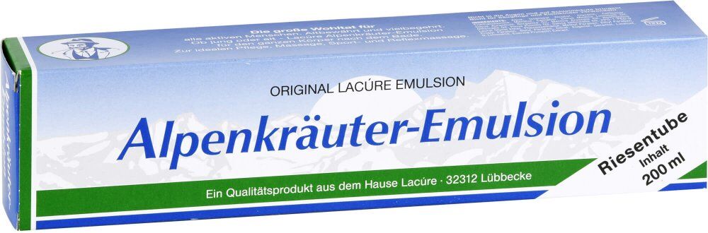 Alpenkräuter Emulsion Lacure