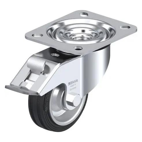 Blickle L-V 80R-FI, Roller, 125 kg, Schwarz, Stahl, Deutschland, 1 Stück(e), 102 mm (275354)
