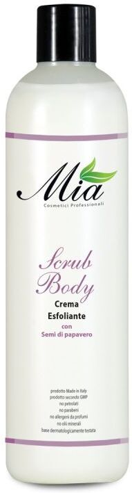 Mia Cosmetici Crema Esfoliante Con Semi Di Papavero 500 Ml