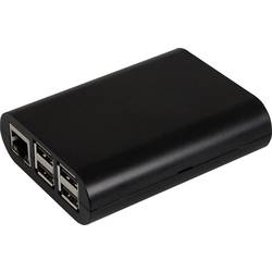 Joy-it RB-CASE+04B SBC-Gehäuse Passend für (Entwicklungskits): Raspberry Pi® Schwarz