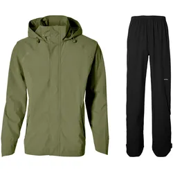 Basil, Unisex, Velojacke, Hoga Regenanzug unisex (XXL), Grün, XXL