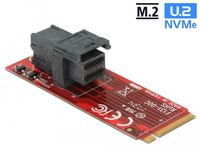 Delock Interfaceadapter SAS 12 Gb/s M.2 kaart